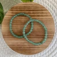 Groene Aventurijn kogelarmband 6mm dames