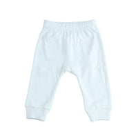 Babybroek Extra Soft Wit – 100% Biologisch Katoen