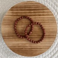 Goudsteen kogelarmband 6mm kind