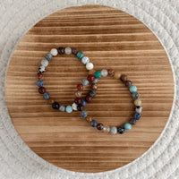 Mix kogelarmband 6mm kind