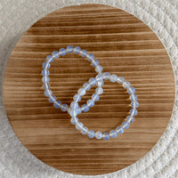 Opaliet kogelarmband 6mm kind