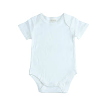 Romper Korte Mouw Extra Soft Wit – 100% Biologisch Katoen