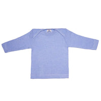 Longsleeve wol zijde katoen baby blauw