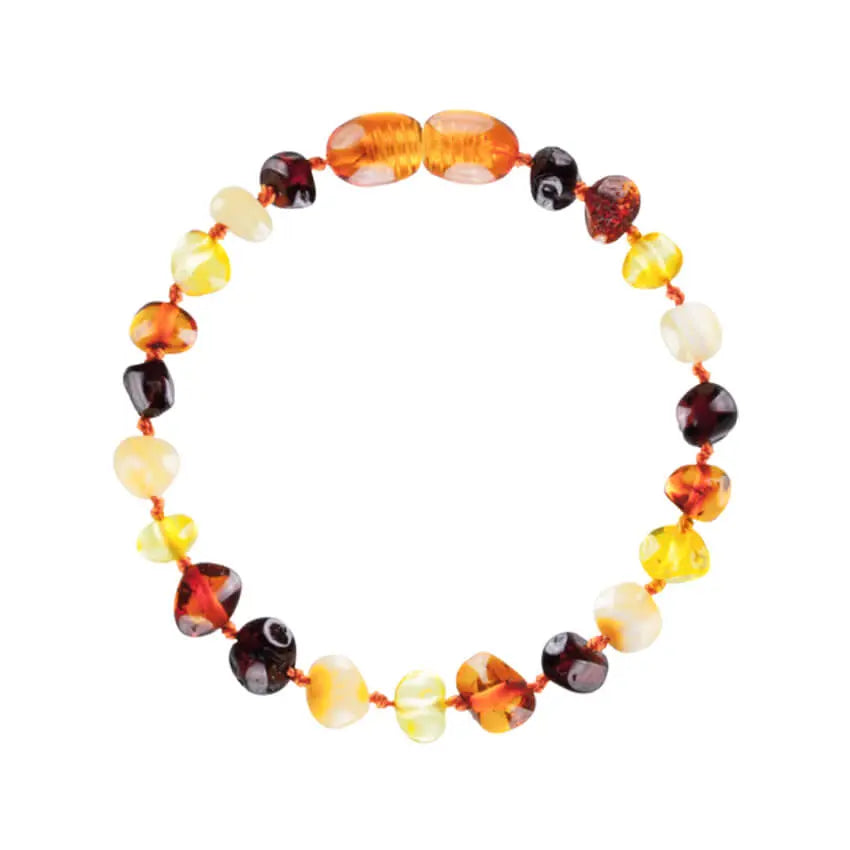 Barnsteen armband baby/peuter luxery multi 4