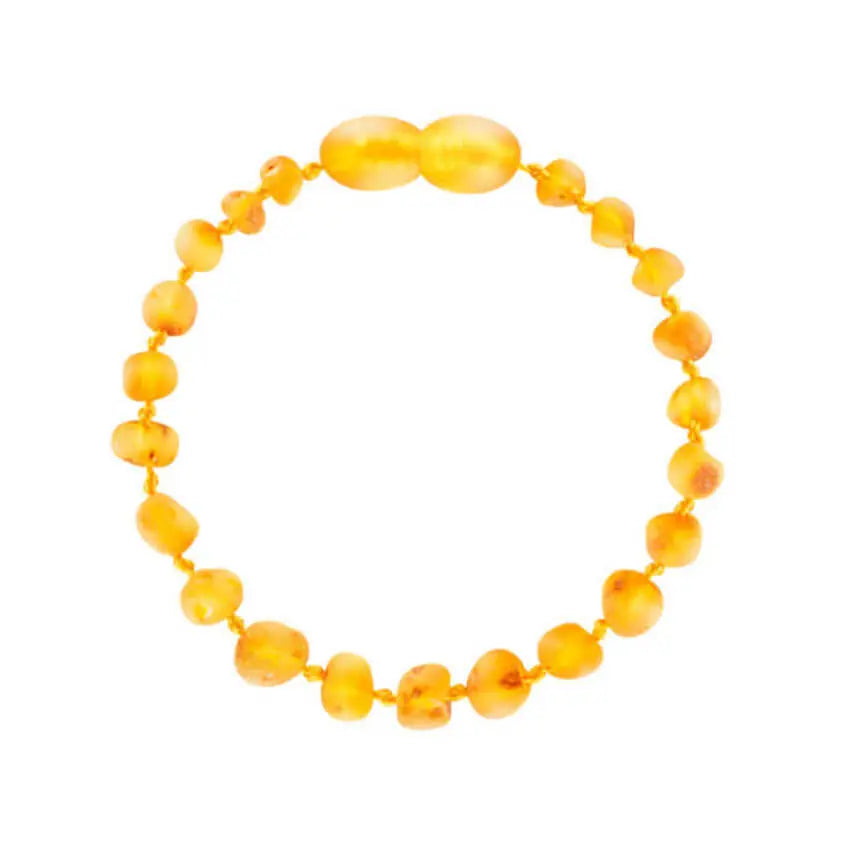 Barnsteen armband kind honey