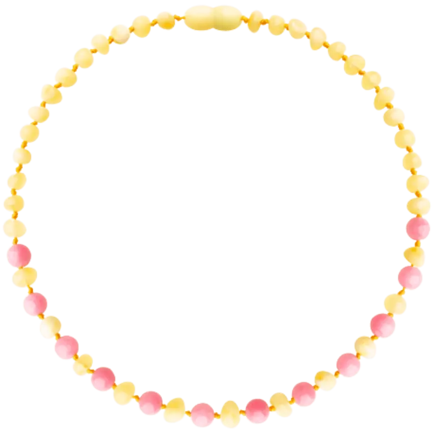 Barnsteen-ketting-milk-pink-jade
