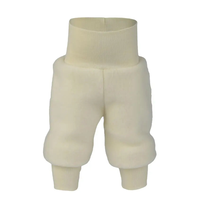 Broek wolfleece ecru