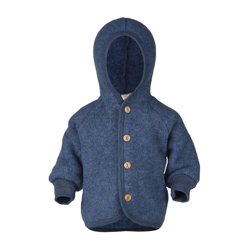 Jasje wolfleece blauw