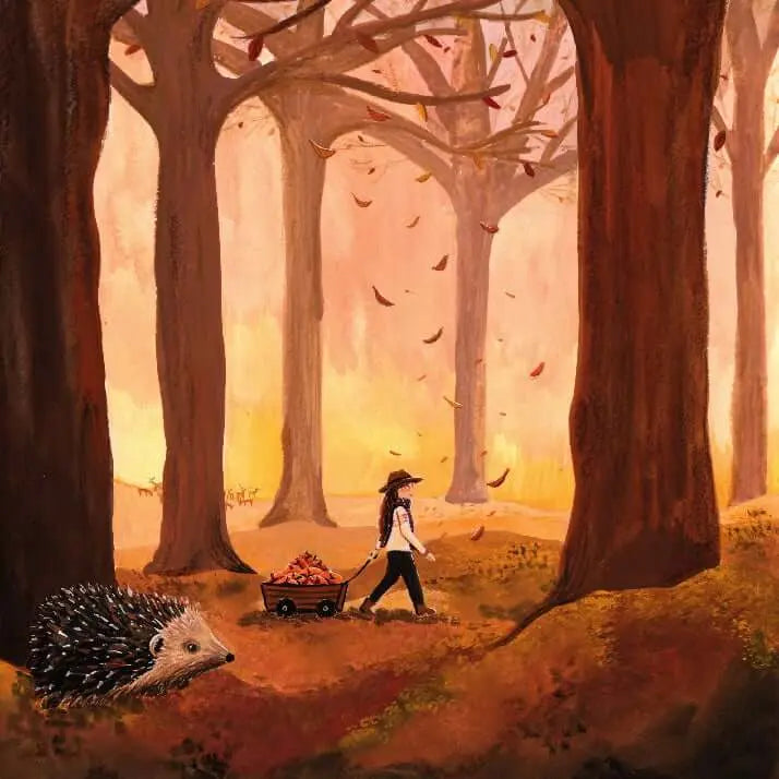 Toverplaat Herfst in het bos