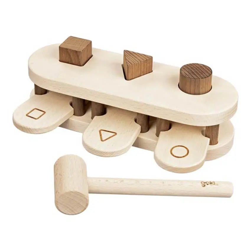 Houten hamerbank