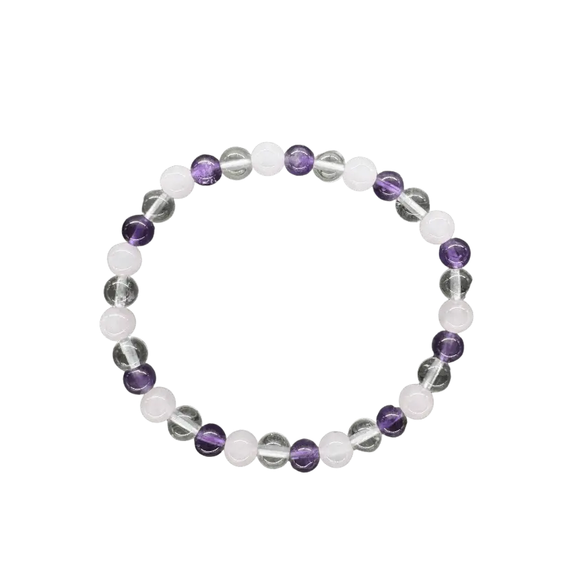Baby-natura-edelsteen-armband-gouden-driehoek