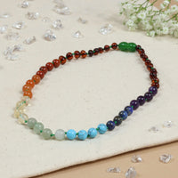 Barnsteen ketting dames chakra