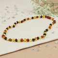 Barnsteen ketting baby/peuter luxery multi 4 color