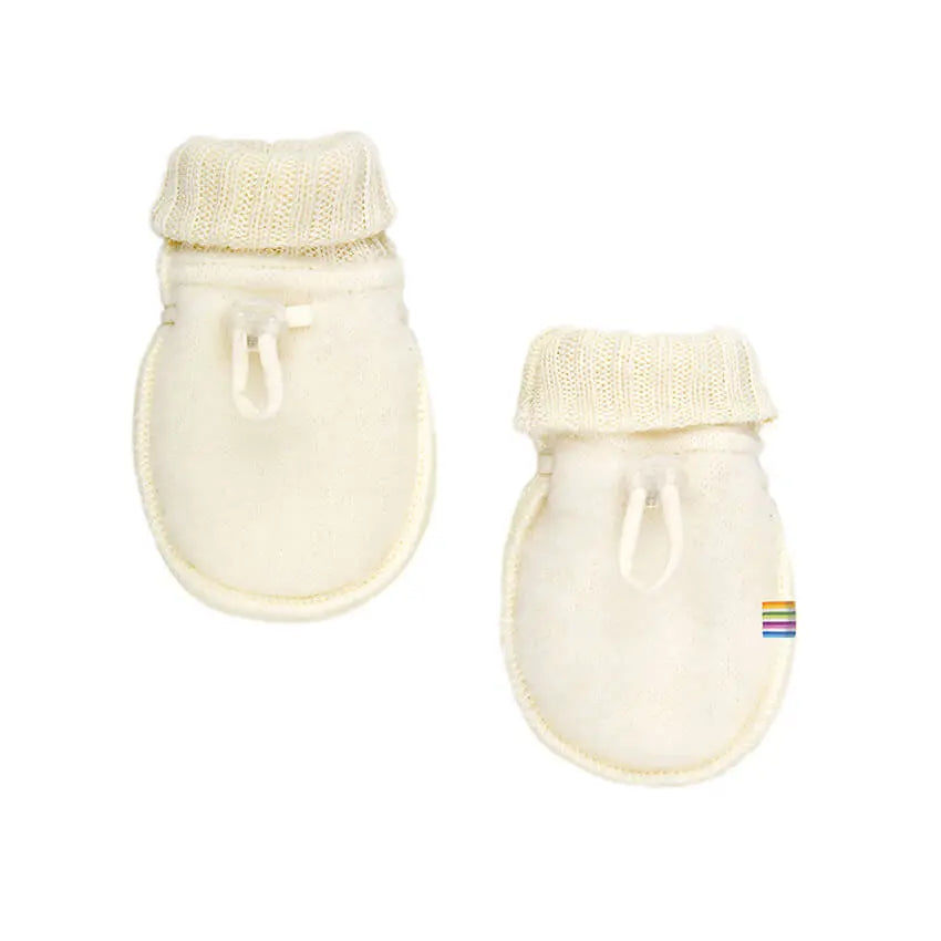 Baby wantjes wolfleece - ecru