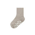 Wollen sokken met anti slip - beige