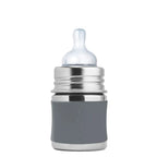 RVS speenfles 150ml grijs