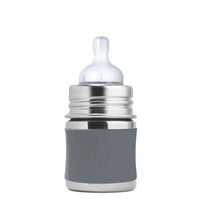 RVS speenfles 150ml grijs