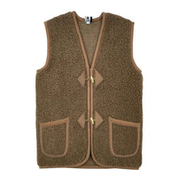 Bodywarmer dames van wol – Alpen Bark