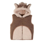 Bodywarmer kind van wol - Giraffy
