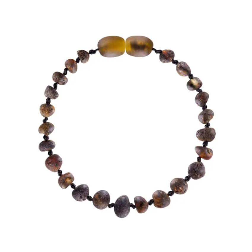 Barnsteen armband kind green- unpolished