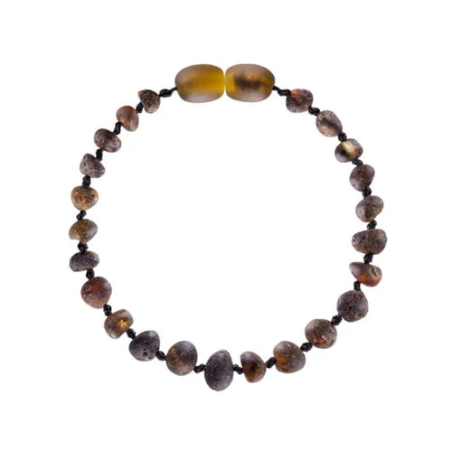 Barnsteen armband kind green- unpolished