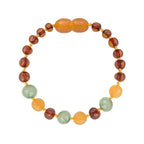 Barnsteen armband dames aventurijn - jade