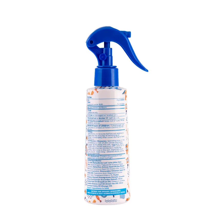 Natuurlijke Zonnecrème Daily Spray SPF 50 (200ml)