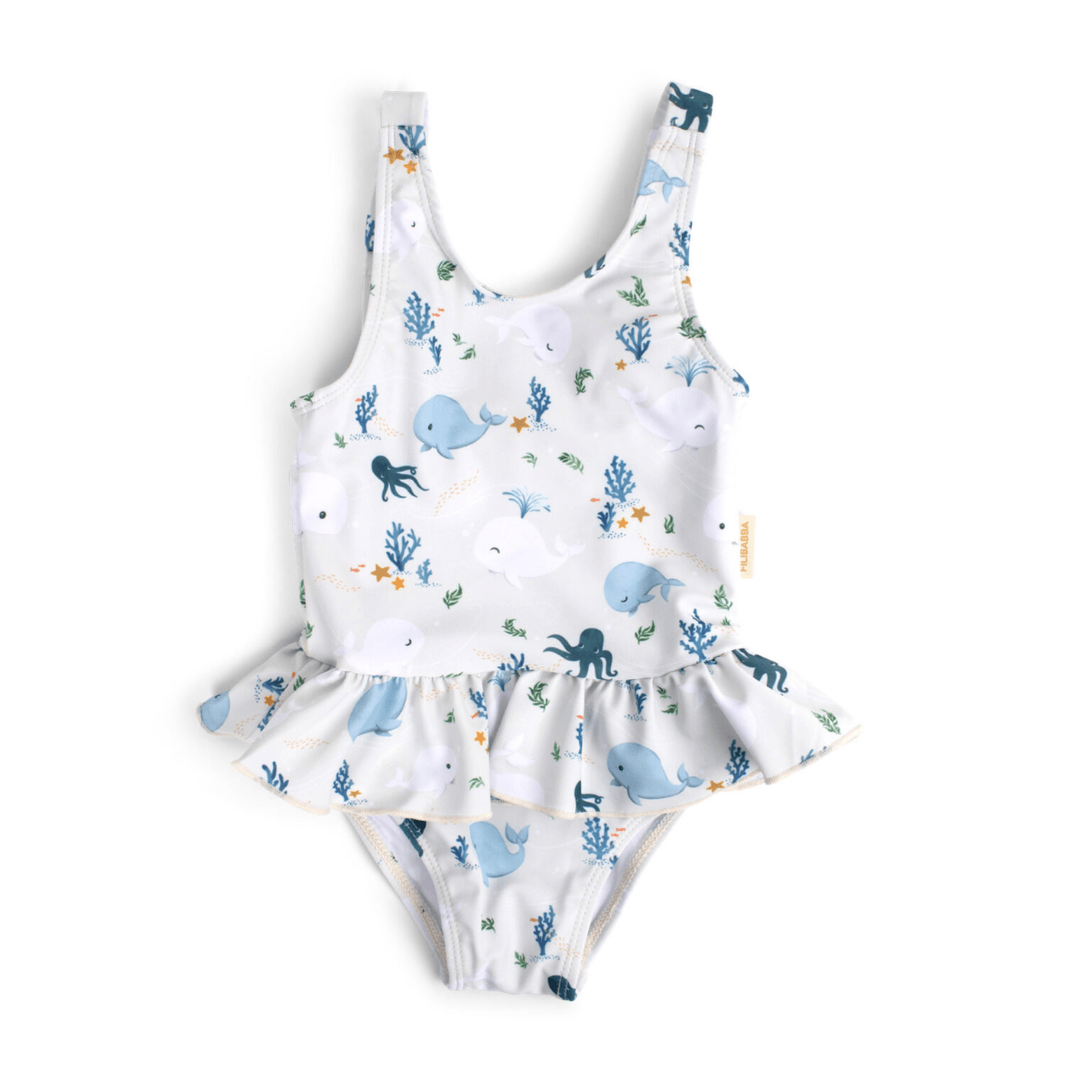 Eva Badpak Christian’s Whale Tales – UV50+ Kinderbadpak FILIBABBA