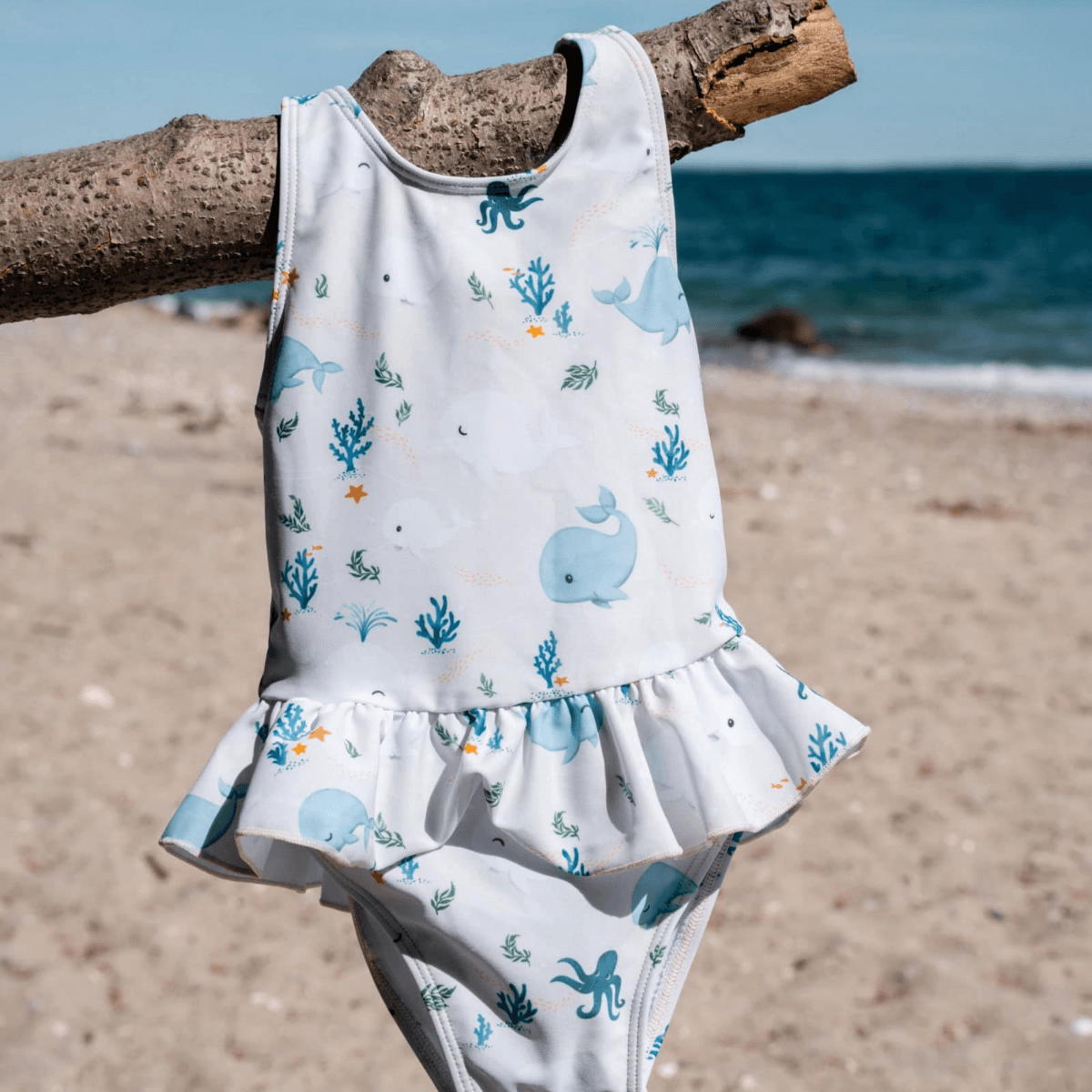 Eva Badpak Christian’s Whale Tales – UV50+ Kinderbadpak FILIBABBA
