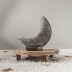 Himalaya zoutlamp maan grijs Baby Natura