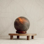 Himalaya zoutlamp planeet grijs