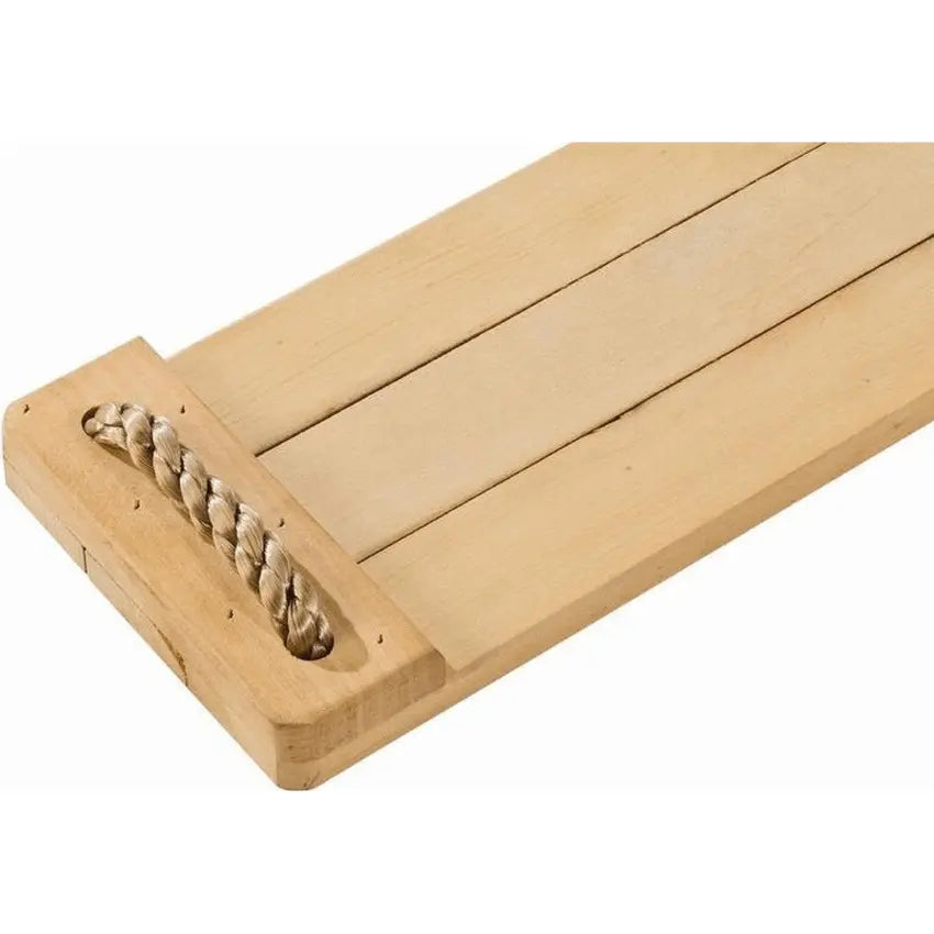 houten schommel zitje met touwen