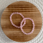 baby-natura-kogelarmband-6mm-rozekwarts-dubbel