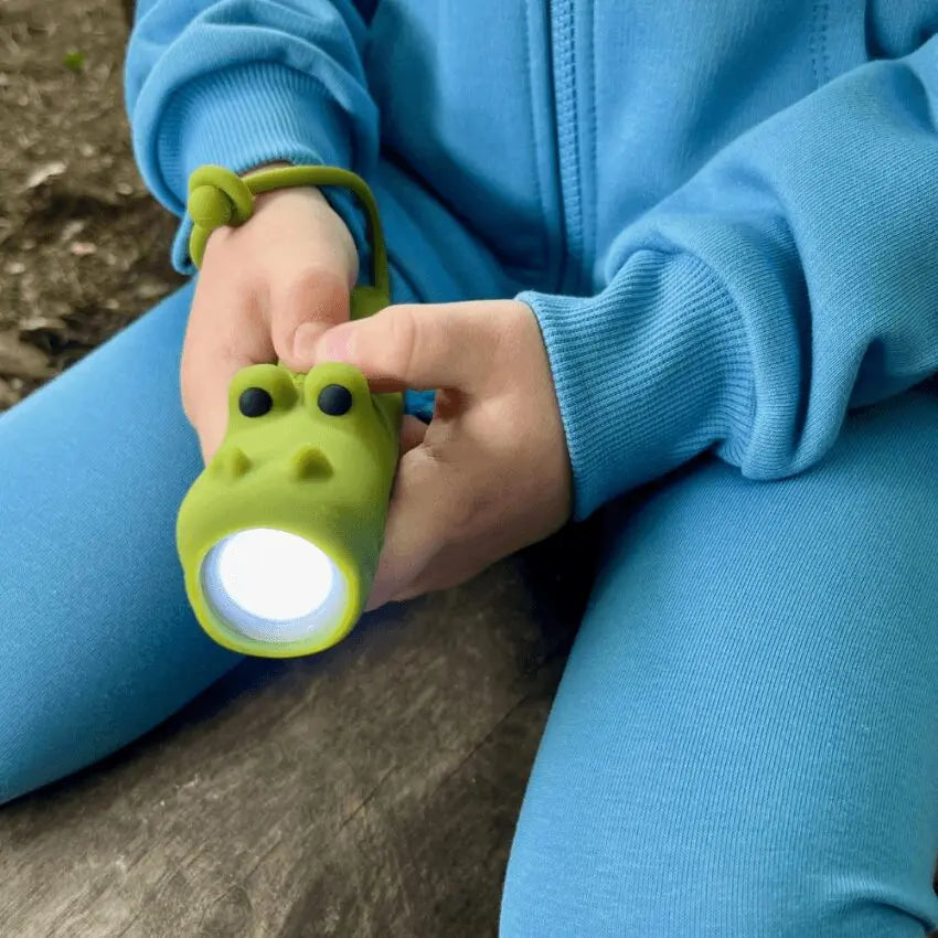 Kinderzaklamp Croco Oplaadbaar via USB-C