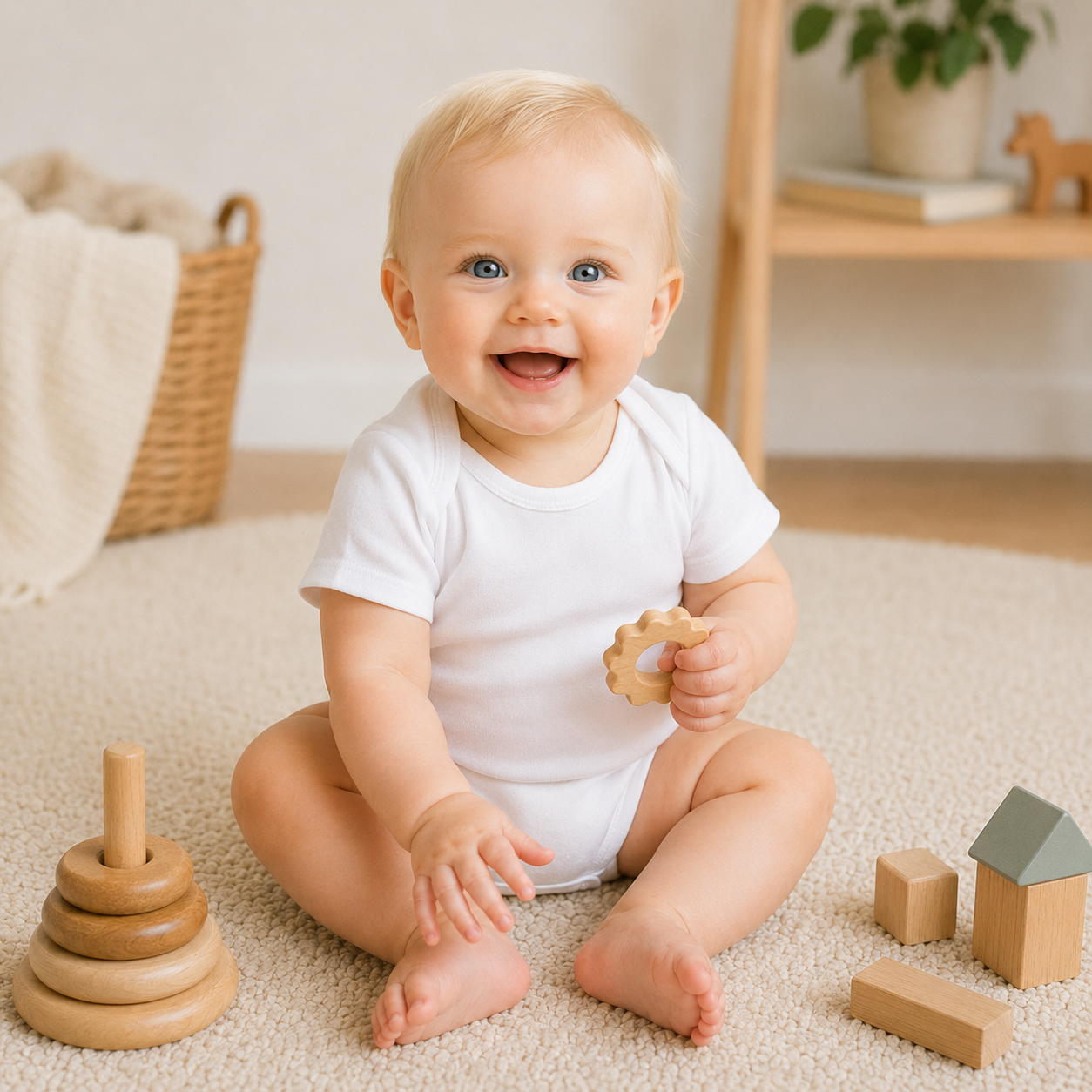 Romper Korte Mouw Extra Soft Wit – 100% Biologisch Katoen