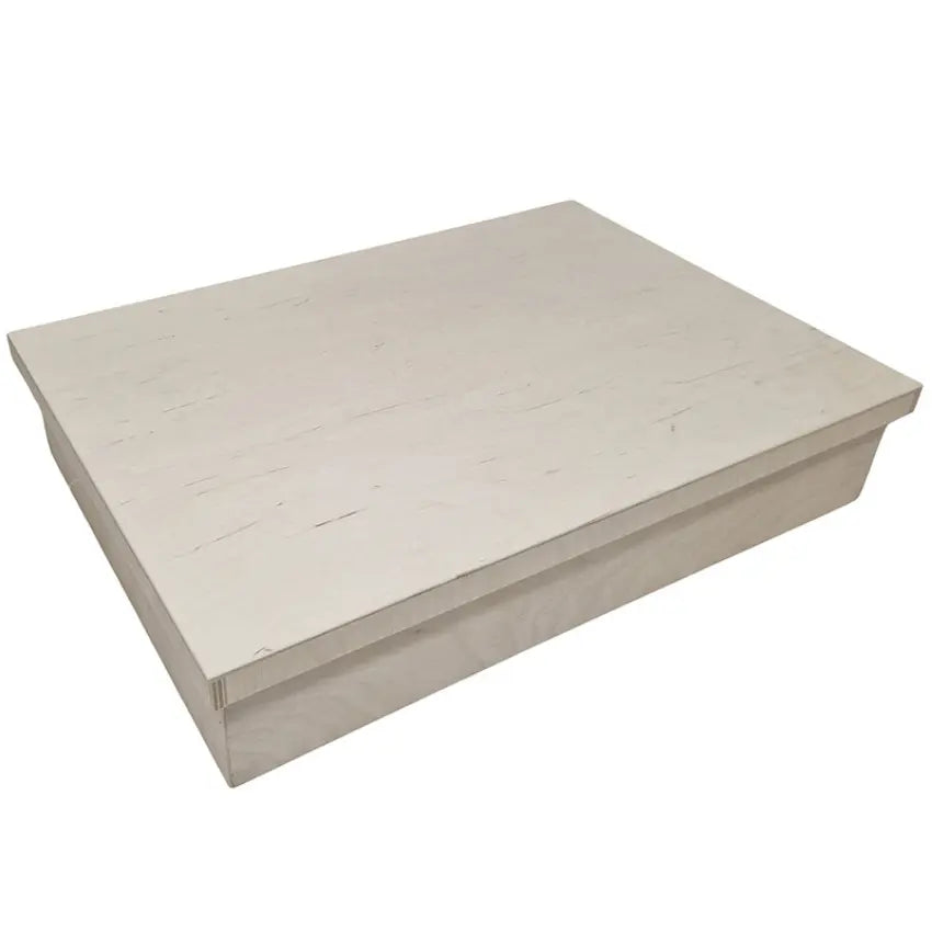 houten speelbak met losse deksel