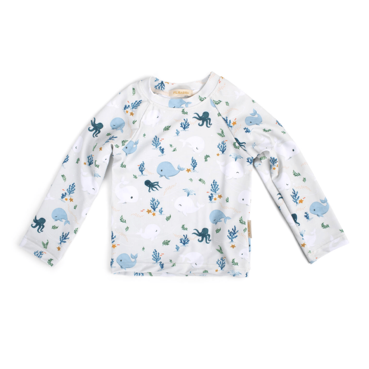Nor UV Shirt Lange Mouw Christian’s Whale Tales FILIBABBA