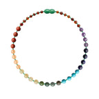 Barnsteen ketting dames chakra