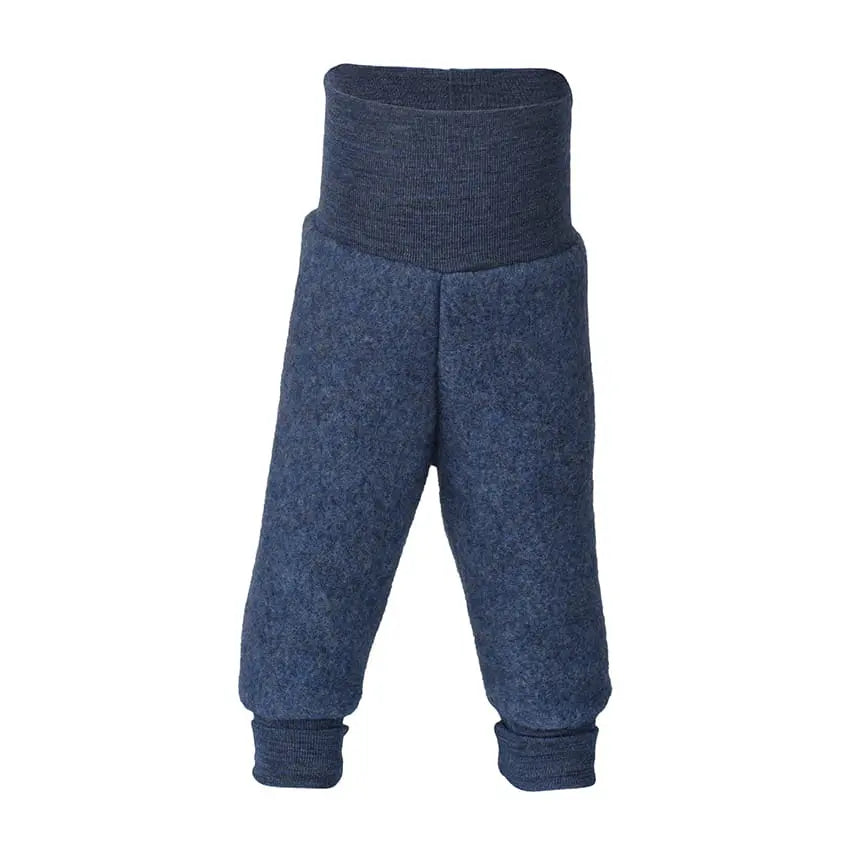 Broek wolfleece blauw