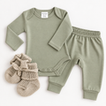 Extra soft combi set - Olijf