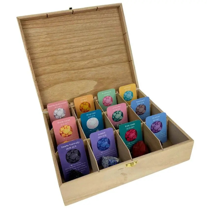 Premium edelstenen steker set