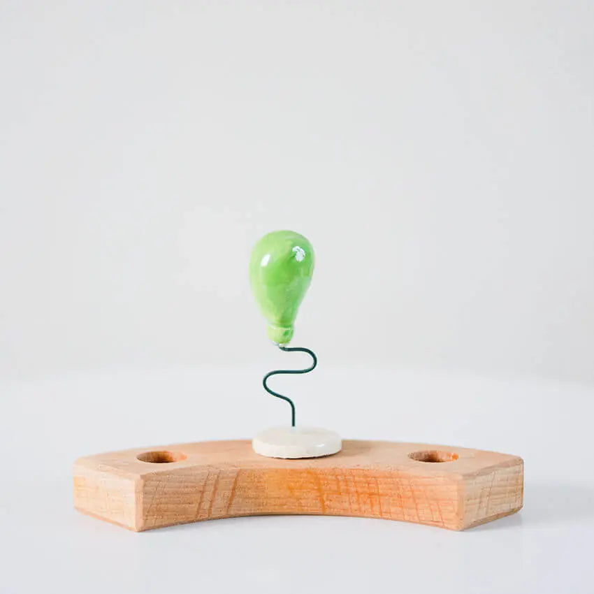 Groene ballon steker