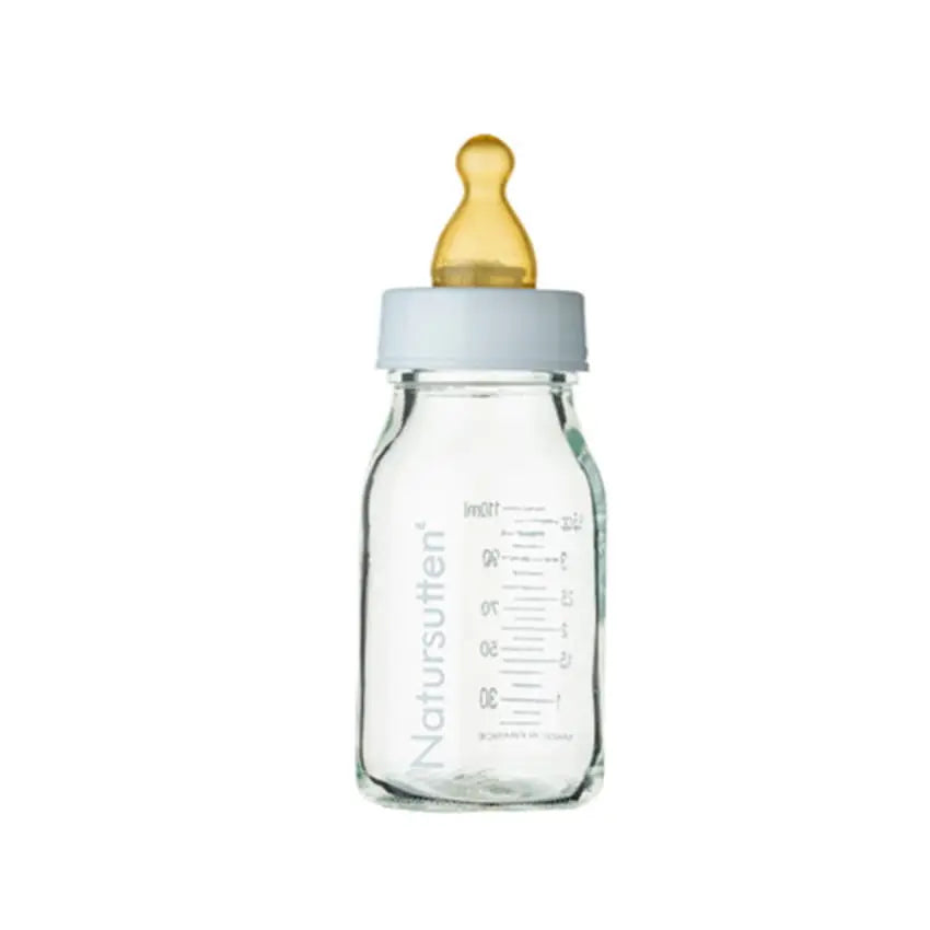 Glazen drinkflessen, 2 stuks