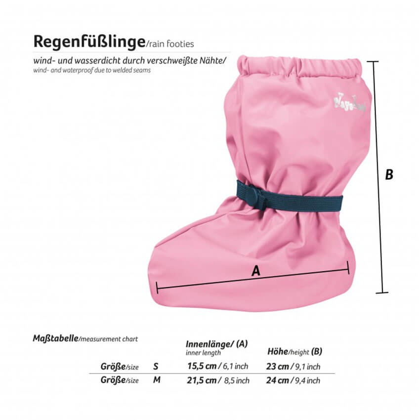 Regenoverschoen roze (zonder voering)