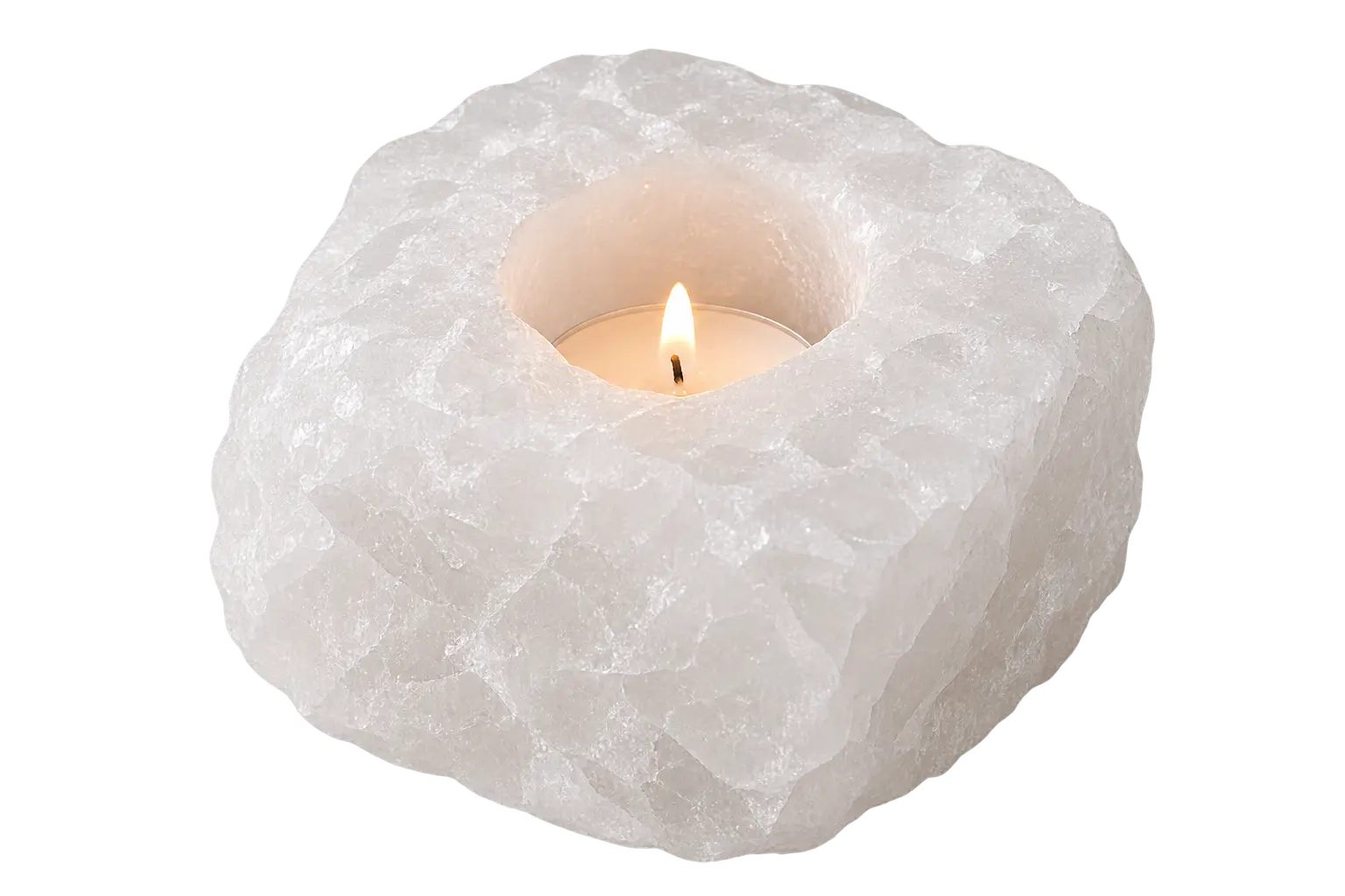 Bergkristal theelichtje