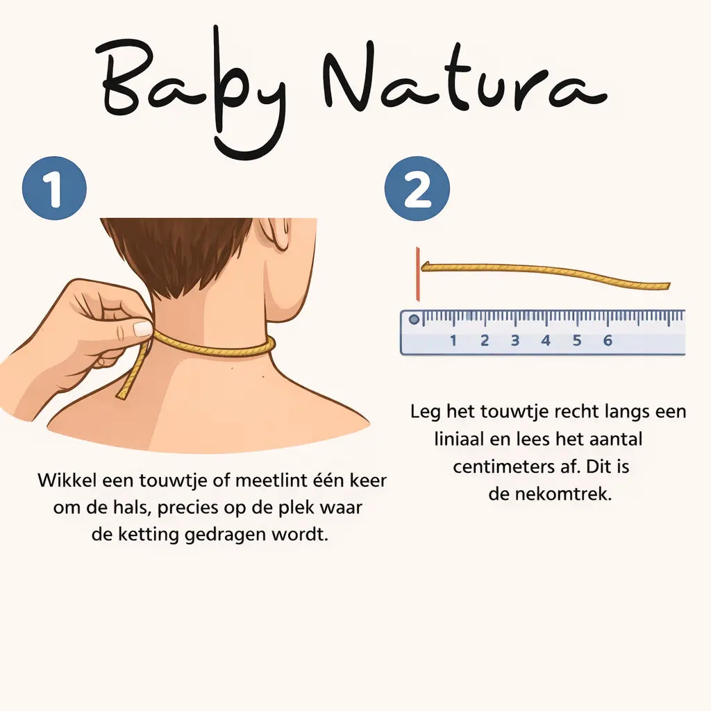 Barnsteen ketting kind cognac - lapis lazuli